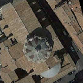 An aerial photo of a building, from Resisc45