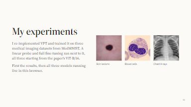 My experiments